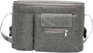 ibasenice Bolsa De Múmia Bolsa De Ombro Bolsa De Fraldas Grande Bolsa De Fraldas De Bebê Bolsas De Fraldas Sacola De Fraldas Bolsa De Fornecimento De Bebê Bolsa De Garrafa De Bebê Pendurada