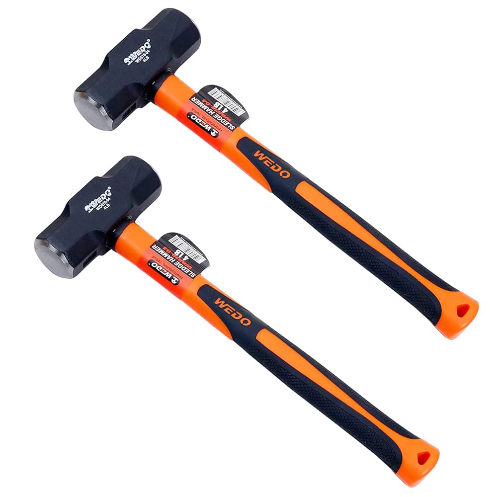 Amazon.co.jp: WEDO 3ポンド スレッジハンマー 2個セット グラス