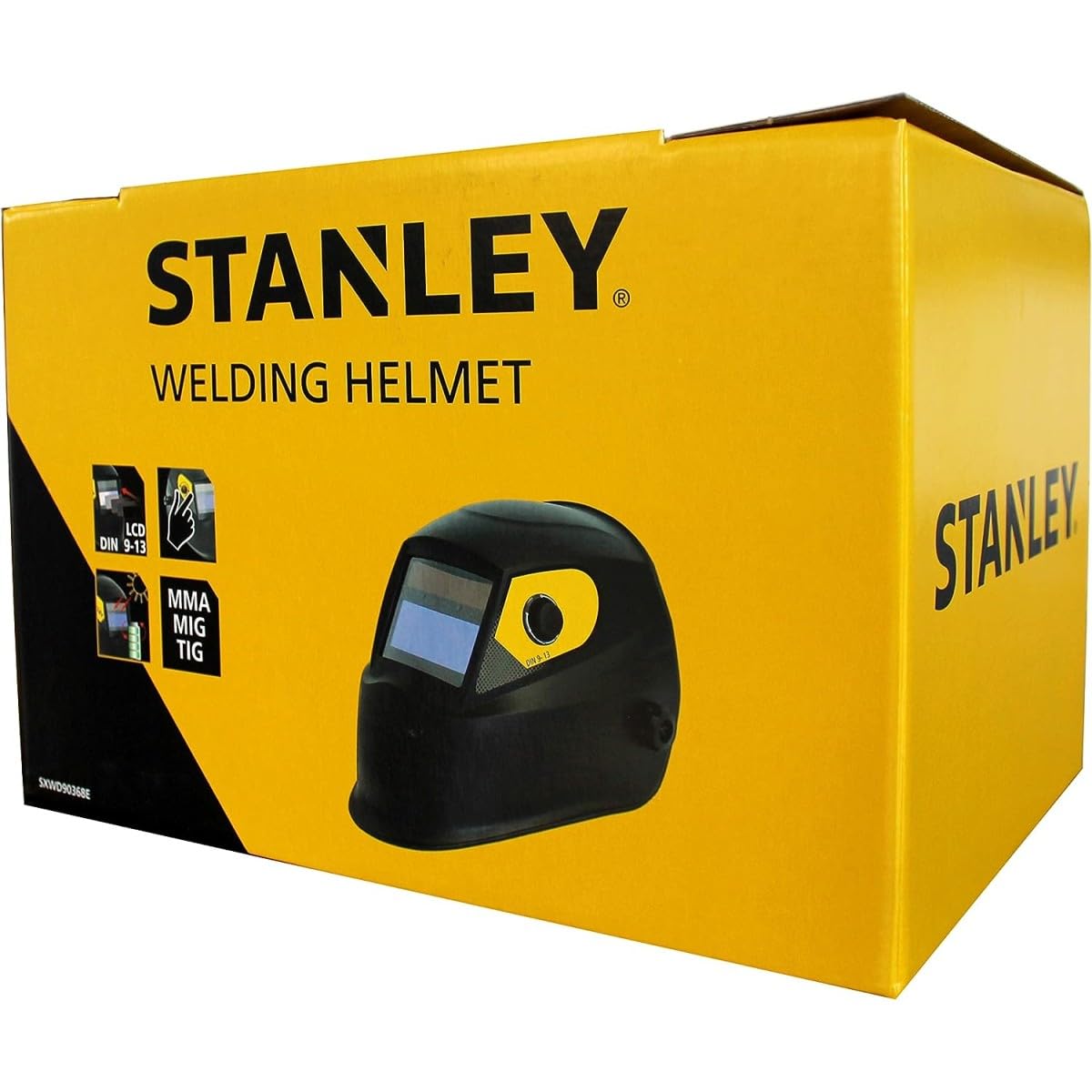Stanley 90368 Casque de protection de soudage électronique avec pare-soleil réglable Auto Plus