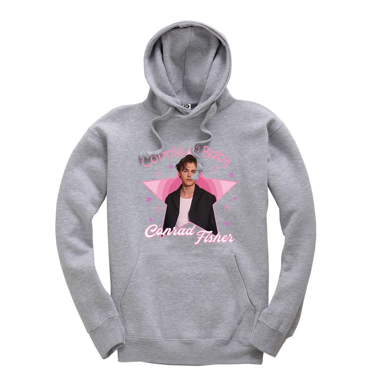 New Spirit Original Unisex Infant Heather Grey Connie Baby, Conrad Fisher, Meme Novelty Fosher Brothers Tsitp Jumper Funny Adults Hoodie Jumper