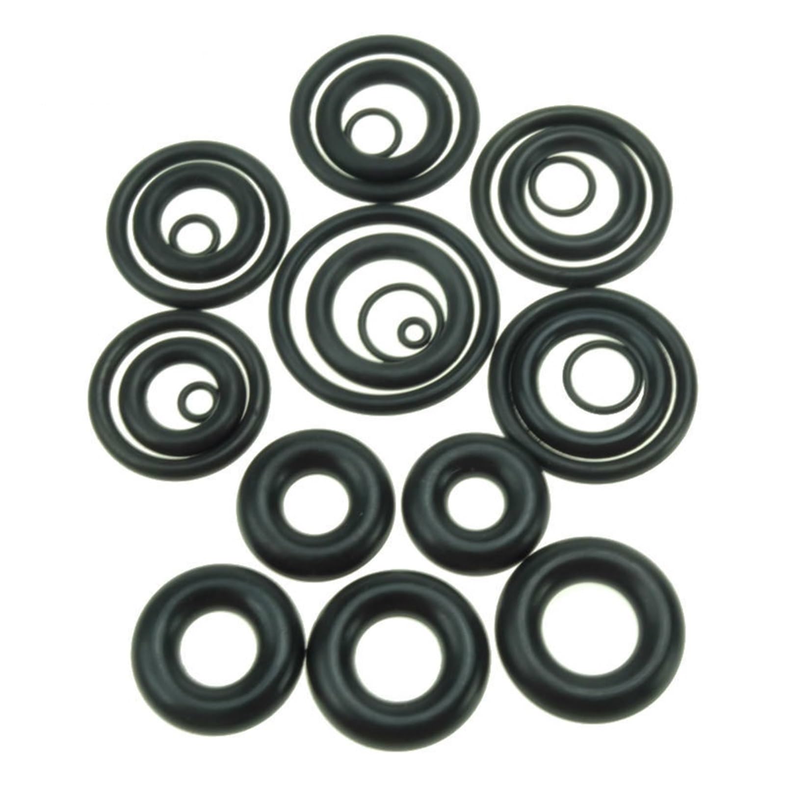 SSIMOO 20 Pezzi CS 5.7mm NBR Gomma O Ring Automobile Nero O-Ring Guarnizione di tenuta olio OD 73-180mm kindly(OD165mm)