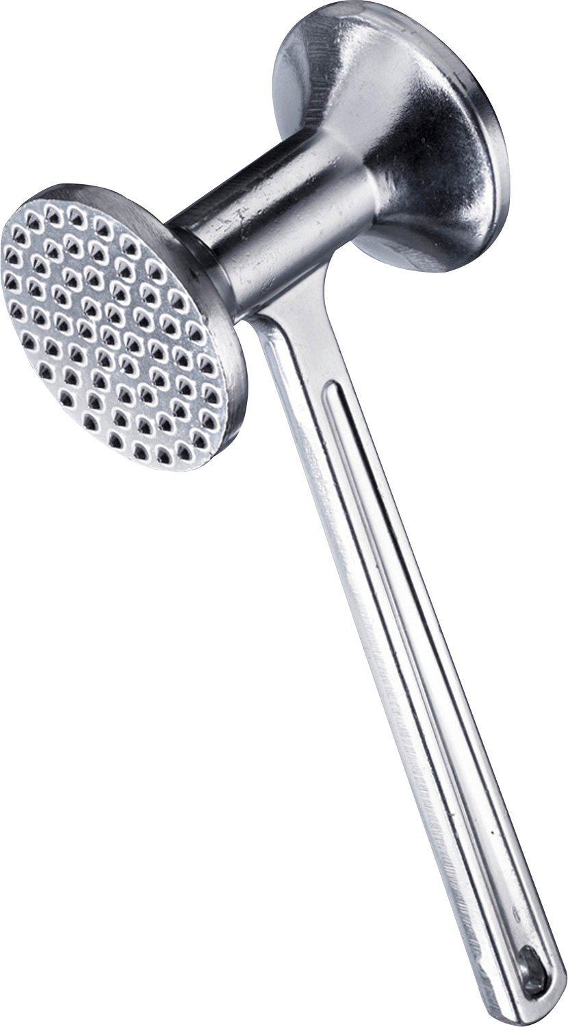 Westmark Batticarne con superficie rotonda, lunghezza: 28 cm, alluminio pressofuso, Fatty, argento, 62122270