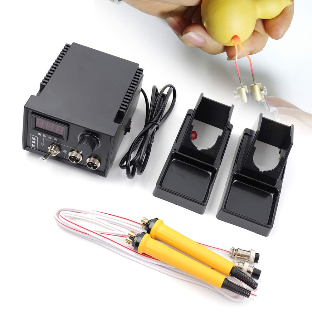 Profesjonalny zestaw do pirografii z flamastrem do wypalania pirografii 220 V, 60 W, 19 końcówek