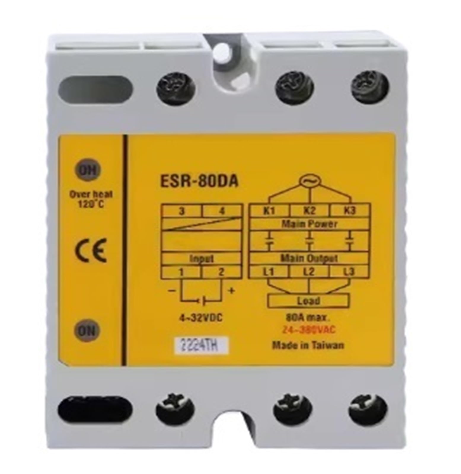 YMUGUEGH ESR-80DA Solid State Relay