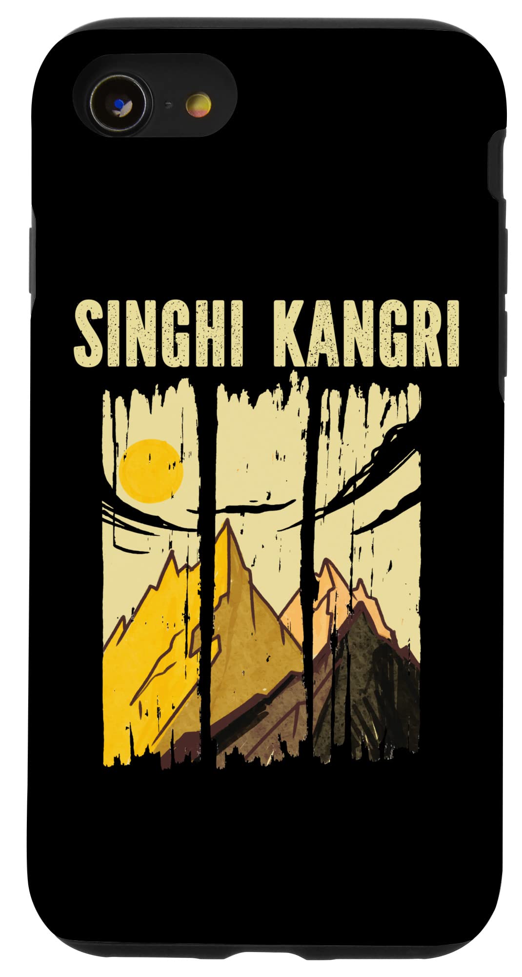 iPhone SE (2020) / 7 / 8 Singhi Kangri Mountain Peak Summit Climber Case