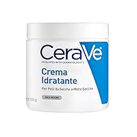 CeraVe Crema Idratante Viso e Corpo, Per Pelli da Secche a Molto Secche