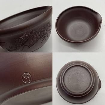 Amazon.co.jp: 萬古焼 万古焼 伊藤実山 實山造 煎茶器揃 共箱 木箱付