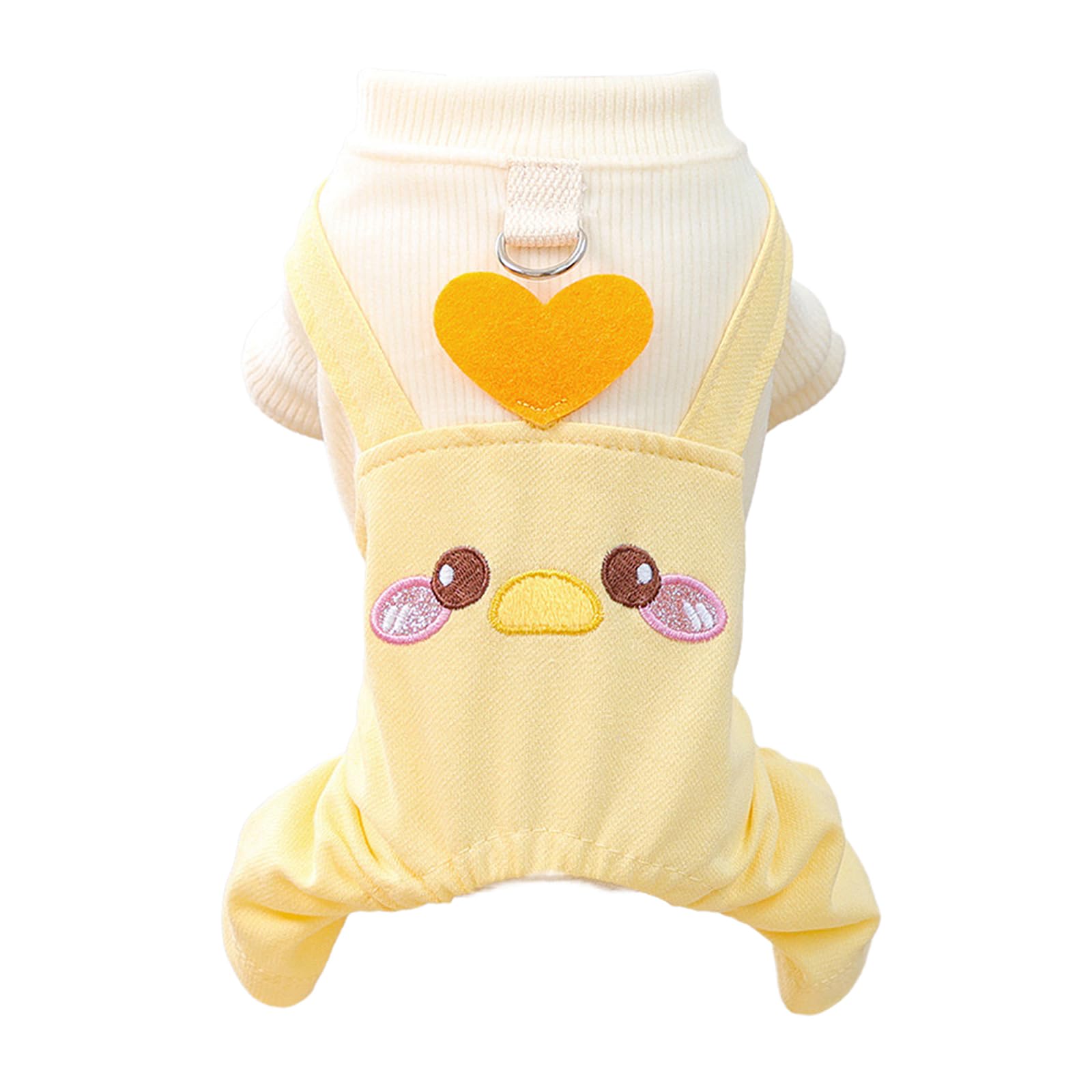 Dog Stylish Overalls Comfortable Puppy One Piece Outfits Winter Bib Overalls for Small Dogs Cute Pet Onesie Jumpsuit Chihuahua Yorkies Birthday