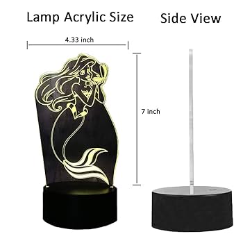 最終値下げ　アリエル　フィギュア　リトルマーメイド　LEDライトアップ 楽天市場】ディズニー アリエル ライトアップ フィギュア 23.8cm