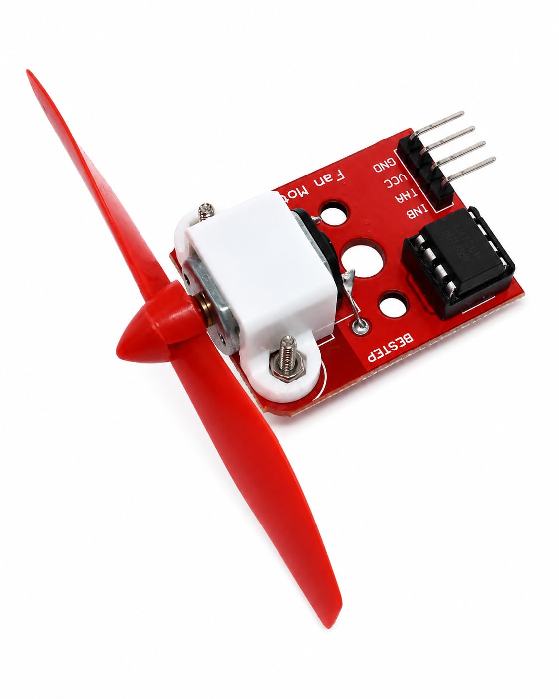 5V L9110 Fan Motor Module with Propeller, Speed Control Driver Board for Robotics, Fire Fighting Robot & DIY Projects-image-27