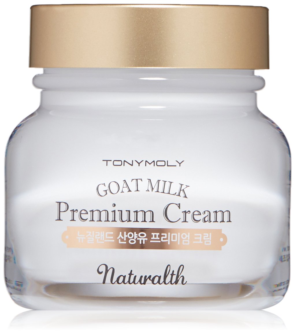 TONYMOLY Goat Milk Premium Cream, 2 Fl Oz