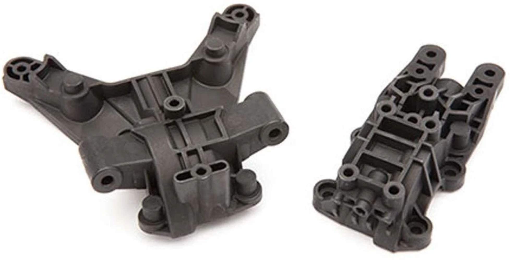 Traxxas8920 Bulkhead, front (upper and lower) for maxx