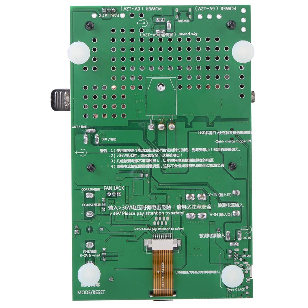 Ausla Carga Electrónica de Corriente Constante, 180W, 200V, 20A, Probador de Baterías