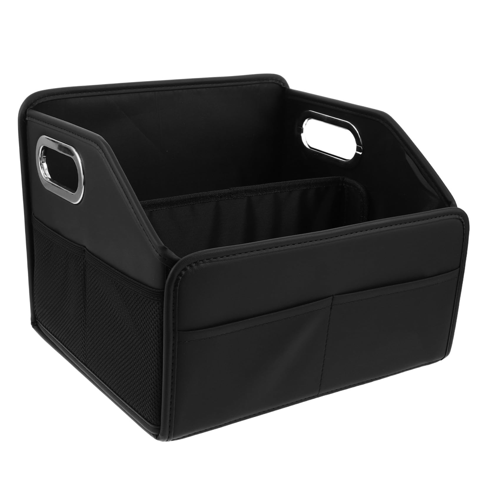 BESTYASH Organizer Bagagliaio Auto Contenitore Pieghevole Spazi Tasche Multiple Maniglie Rinforzate Carico Spesa Suv