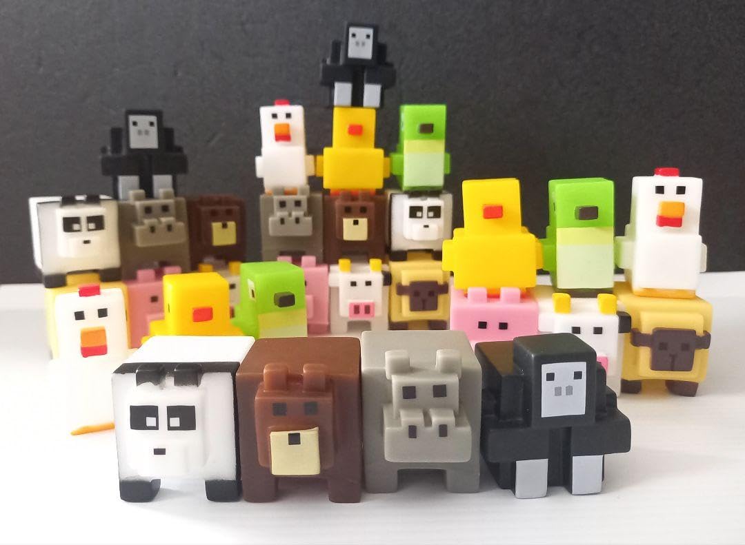 Amazon.co.jp: ぷかぷかブロックアニマルズ 50個セット 人形すくい  