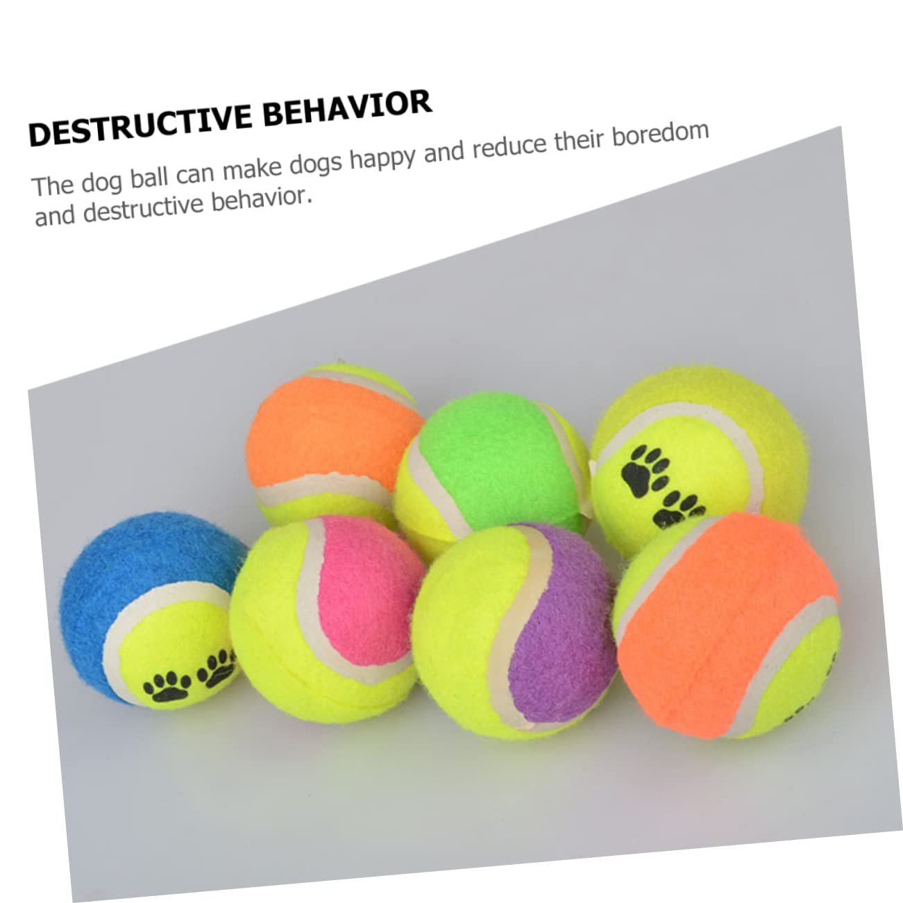 Yardwe 16stücke Hundeball Aus Gummimaterial Bissfester Apportierball Für Kleine Und Mittelgroße Hunde Spielbares Hundespielzeug Für Drinnen Und Draußen Geeignet Als Kauspielzeug Für Welpe