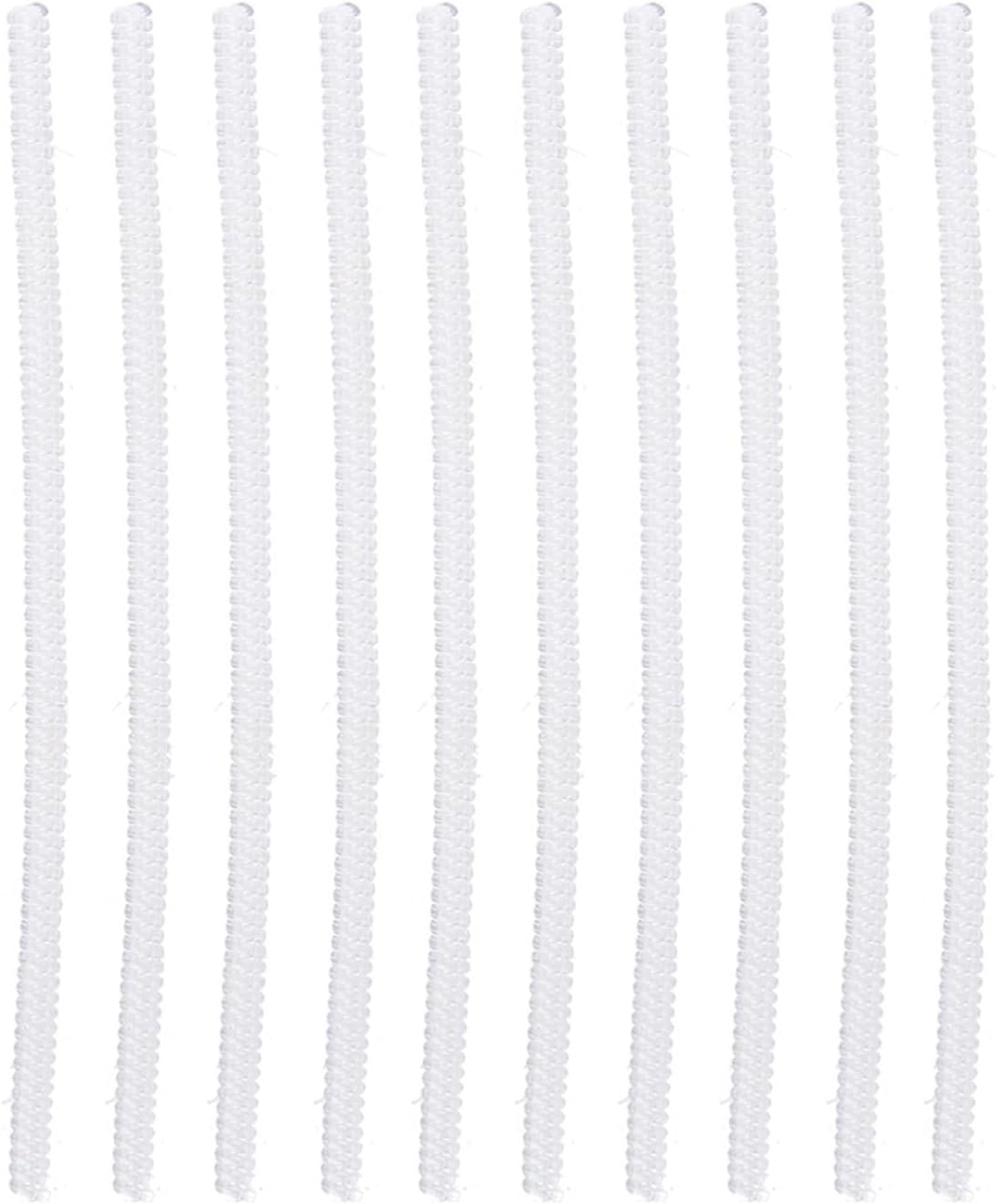 10PCS Ring Size Adjuster, Transparent PVC Jewelry Fitter Resizer Invisible Coil Wrap Ring Tightener Jewelry Guard for Women and Men (3.5mm)