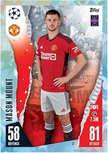 Miniatura 7 de Topps Juego de cartas coleccionables y comerciales de la UEFA Champions League Match Attax 2324 (paquete inteligente)