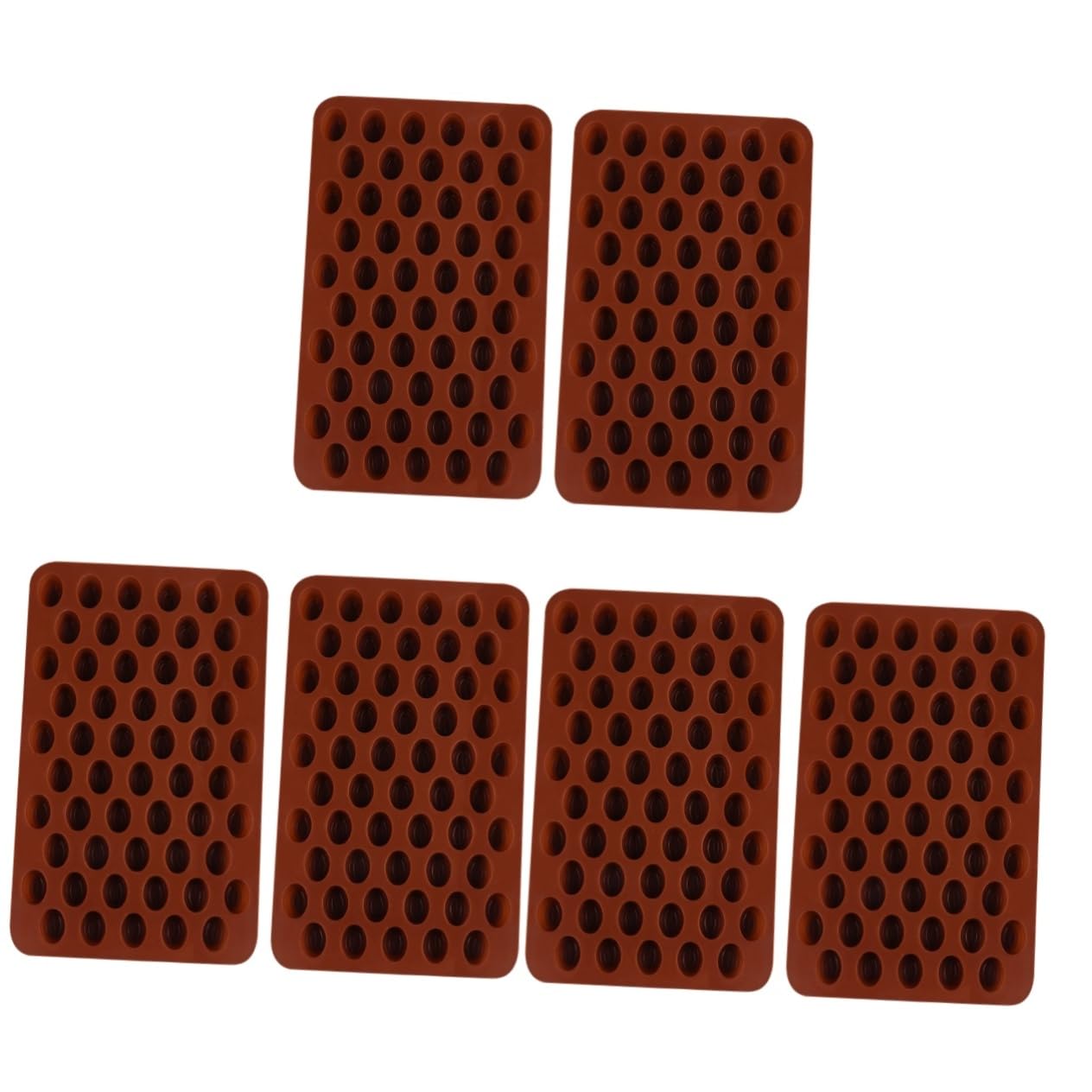 LIFKOME 3 Set Di in Silicone Non Sformabili Strumenti Di Cottura Creativi Per Caramelle Cioccolato Fatte in Casa 2 Pezzi * 3