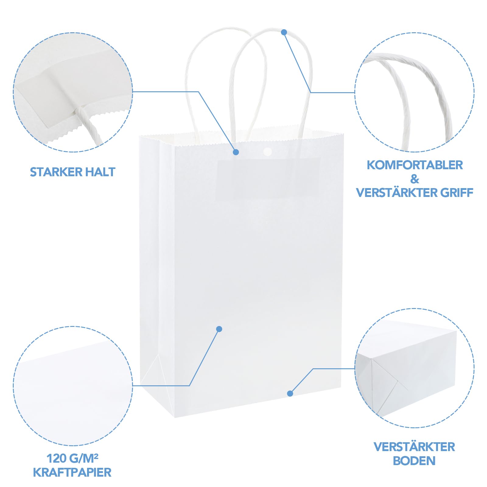 GIFTSAY Kleine Cadeauzakjes met Handvatten Bulk 15X8X21cm 30st Sterke Papieren Zakken Zwart voor Bruiloft Feestgunst Zakken, Boodschappentassen, Winkel Merchandise Zakken Cadeauzakken en Verjaardag