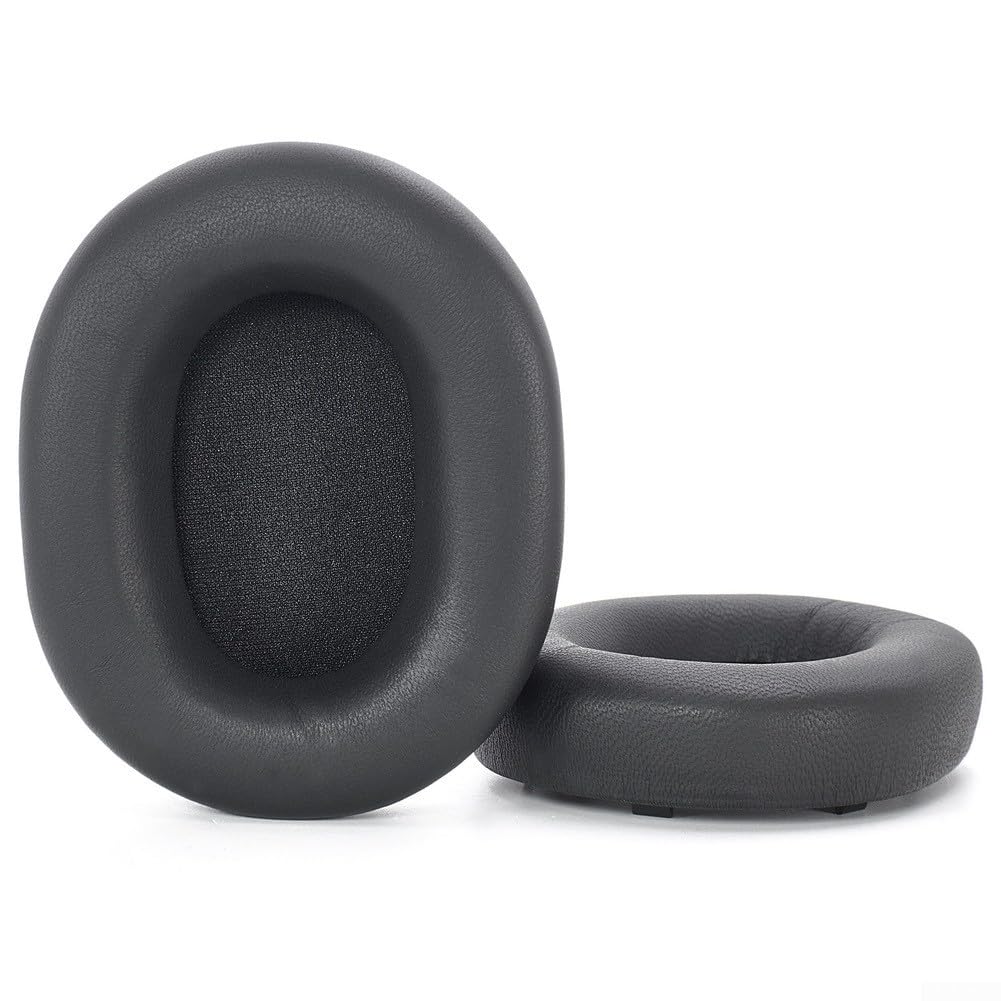 Almohadillas Auriculares para sony WH-1000XM5 Negro Confort Almohadillas(Gold)