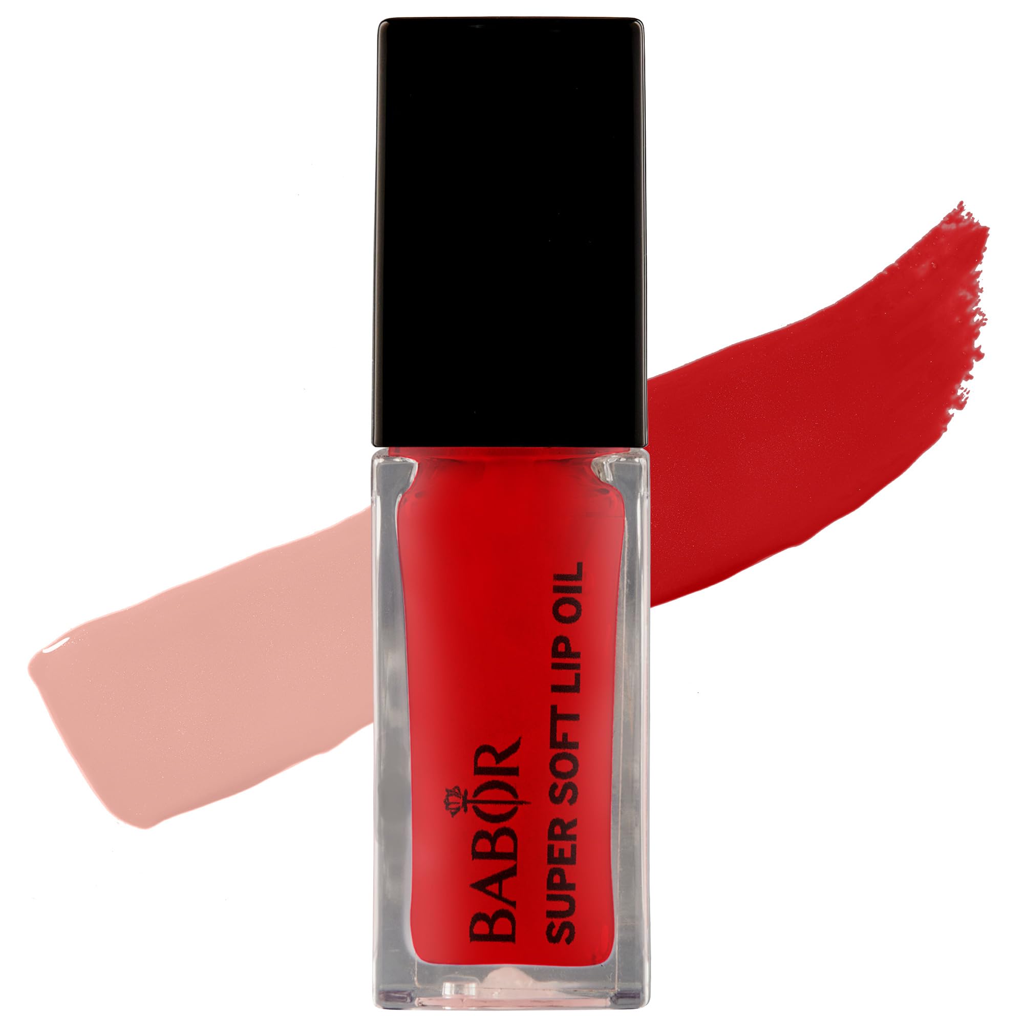 BABOR MAKE UP Lip Oil, nourishing lip oil, non-sticky, for soft lips with cherry stone oil, shiny, available in 2 colours, 4 ml