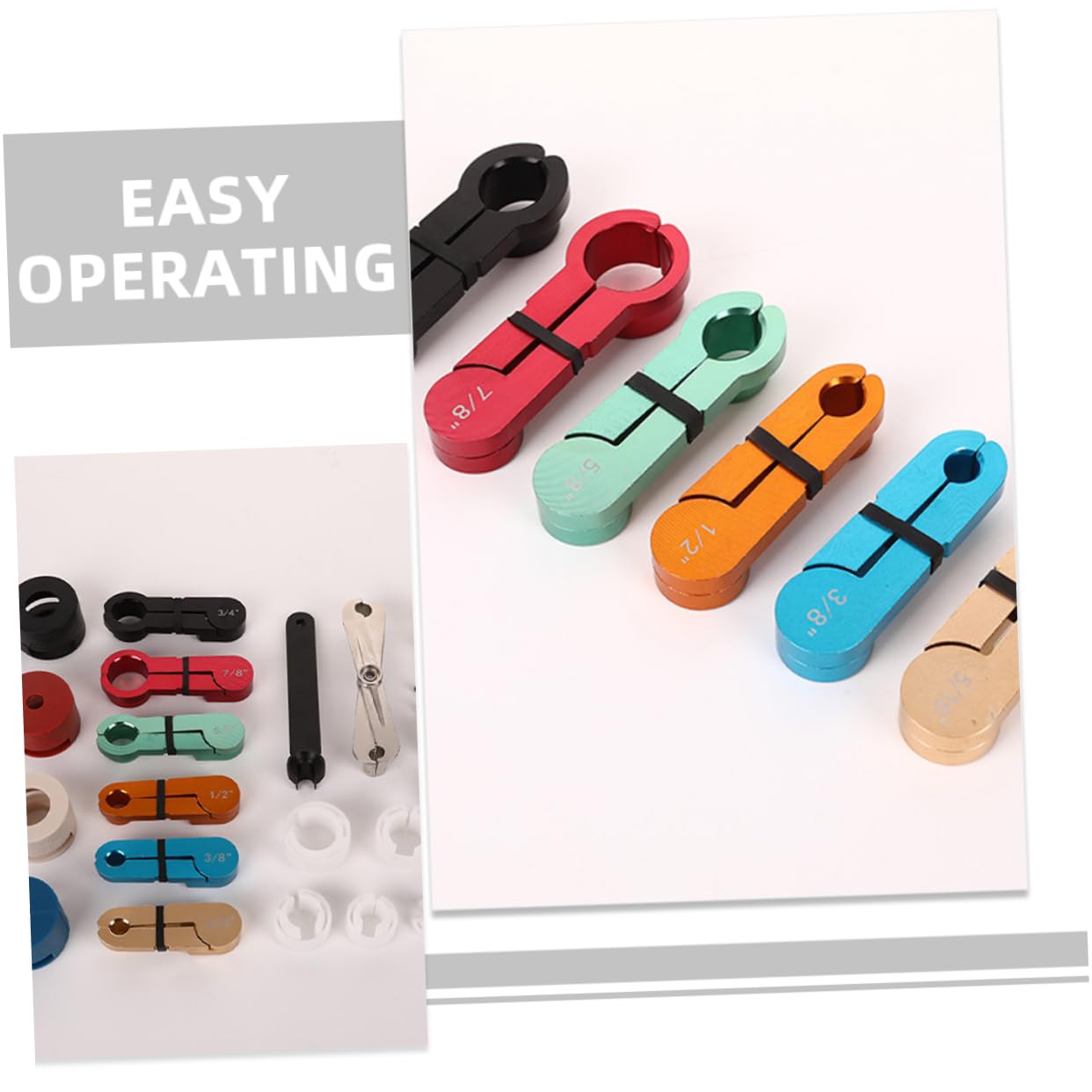 Cabilock 22Pcs Fuel Line Disconnect Tool Set Efficient Removal Tools for Automotive Fuel Lines Durable Construction Quick Disconnect for Fuel Filters Lines