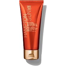 Hampton Sun SPF 30 Mineral Sunscreen Lotion | Sheer + Lightweight | Shea Butter + Beeswax Deeply Hydrate + Lock in Moisture | Broad Spectrum Non-Nano Zinc Oxide | Reef-Friendly | Luxury Sunscreen