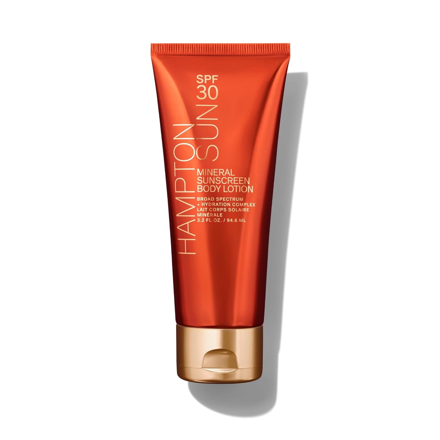 Hampton Sun SPF 30 Mineral Sunscreen Lotion | Sheer + Lightweight | Shea Butter + Beeswax Deeply Hydrate + Lock in Moisture | Broad Spectrum Non-Nano Zinc Oxide | Reef-Friendly | Luxury Sunscreen