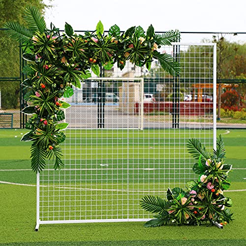 ZHANGZ Decorazione del Kit Arco Palloncino Rotondo in Metallo,Arco Nuziale in Metallo Rotondo per la Decorazione di Feste all'aperto in Giardino Facile assemblaggio,Black-1.8m - Image 3