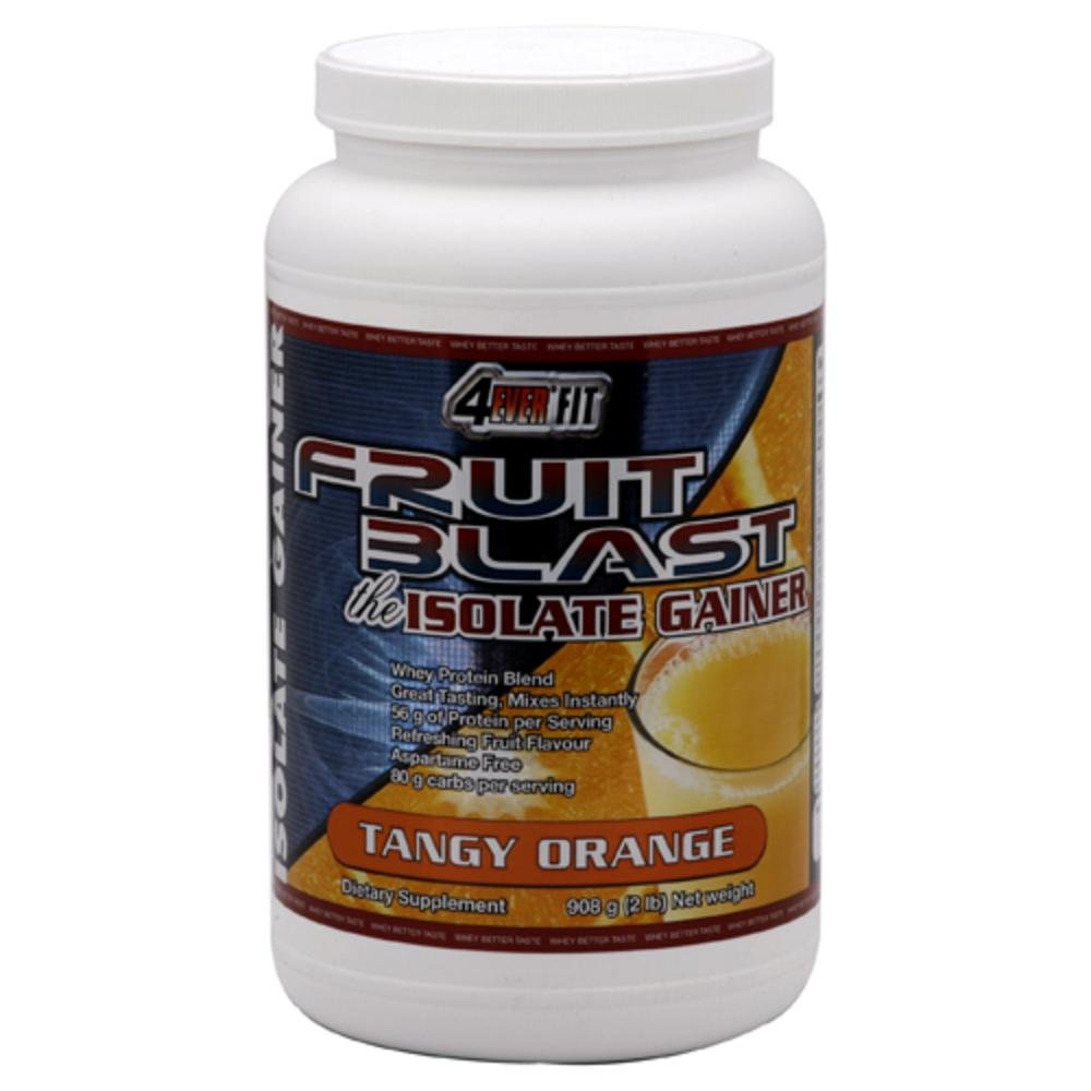 4Ever Fit Isolate Gainer, Fruit Blast, Tangy Orange, 2-Pound Package