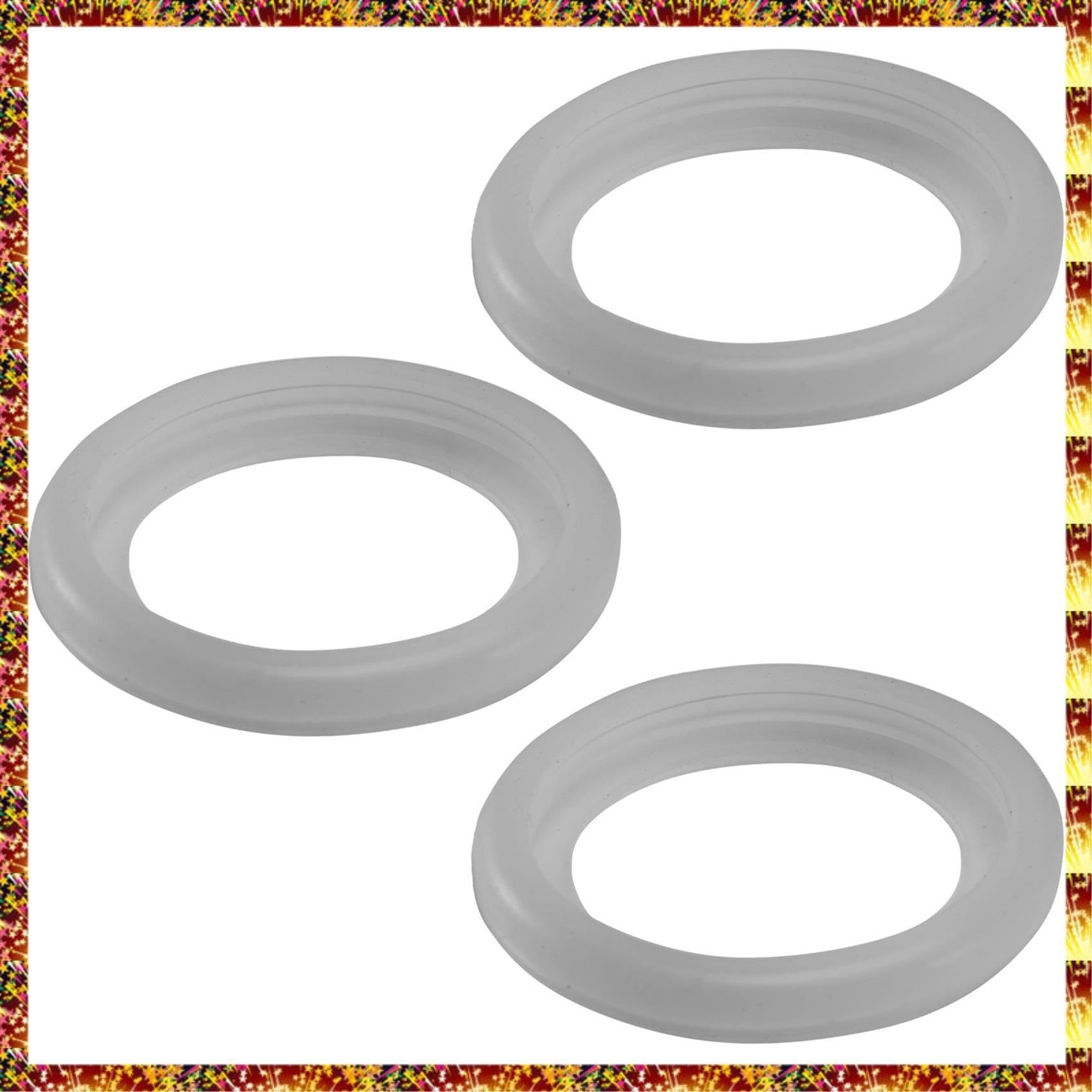 Guarnizione for testa di infusione in silicone 3X Anello di tenuta for macchina da caffè Parte universale for testa di infusione