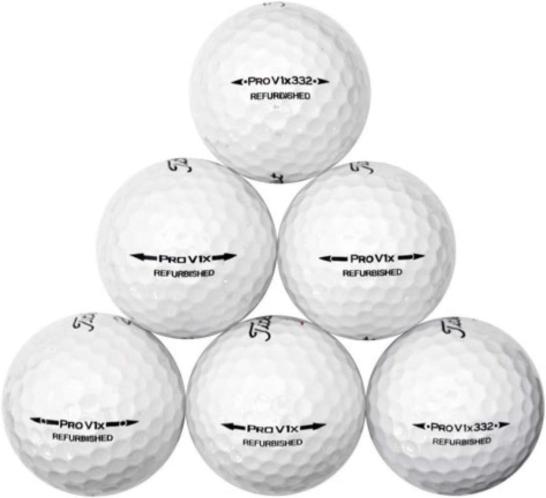 Titleist Pro V1x Golf Balls 50 Mint Quality Used Pro V1x