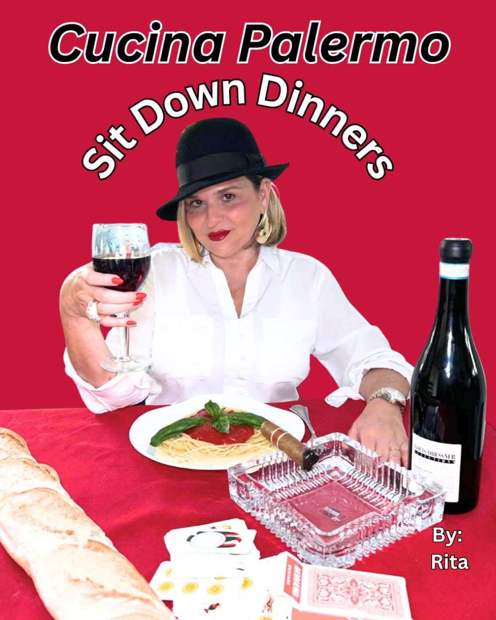 Cucina Palermo: Sit Down Dinners      Paperback – Large Print, July 2, 2025