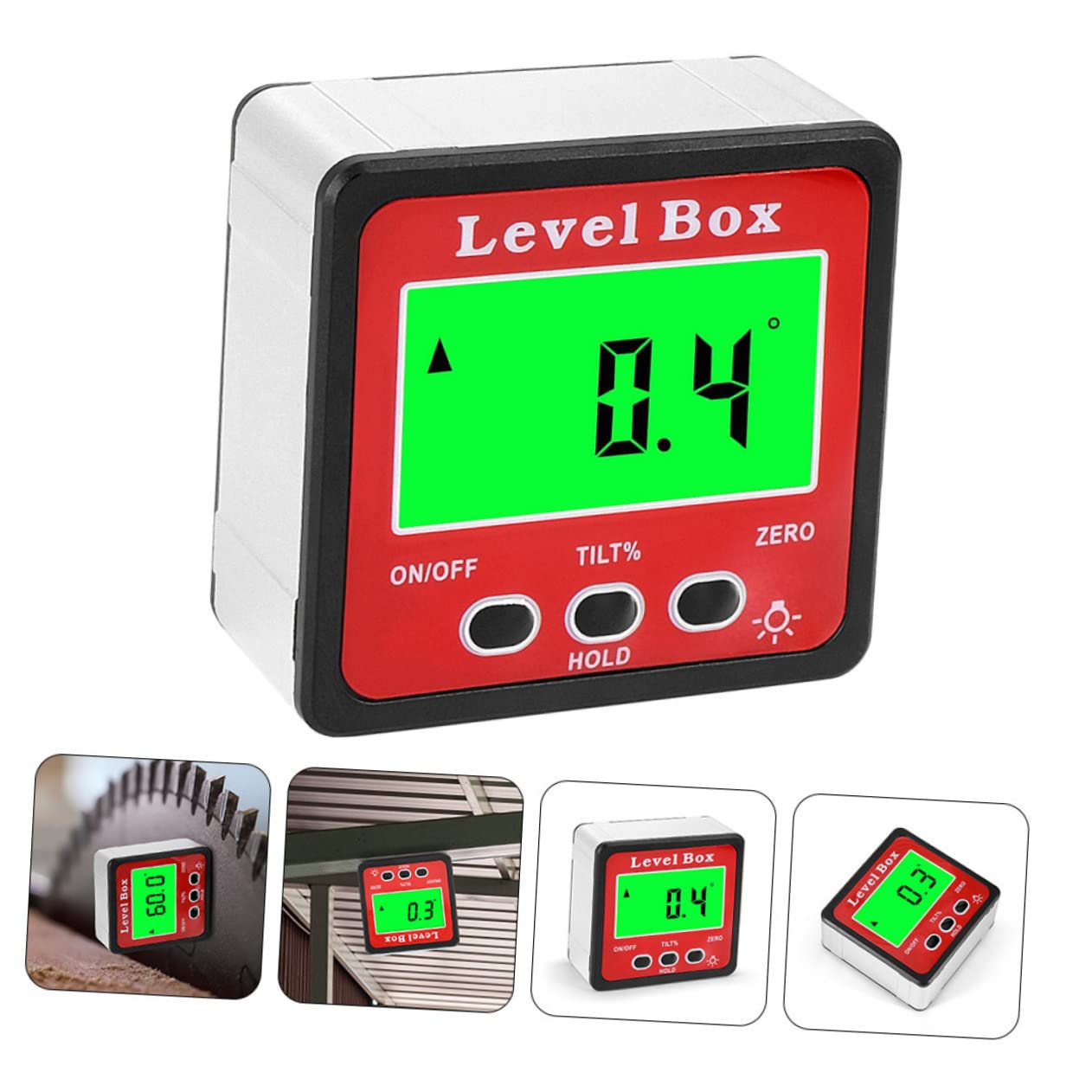 Goniometro Digitale Magnetico Mcbazel - Inclinometro Elettronico LCD, Per Fai Da Te - Foto 6