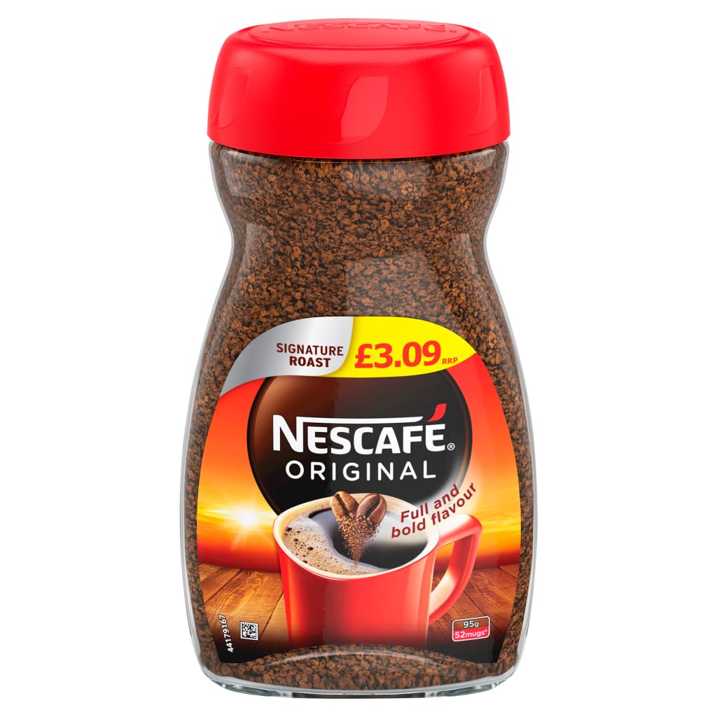 Nescafe Nescafé Original Instant Coffee 95G ( Pack Of 6 )