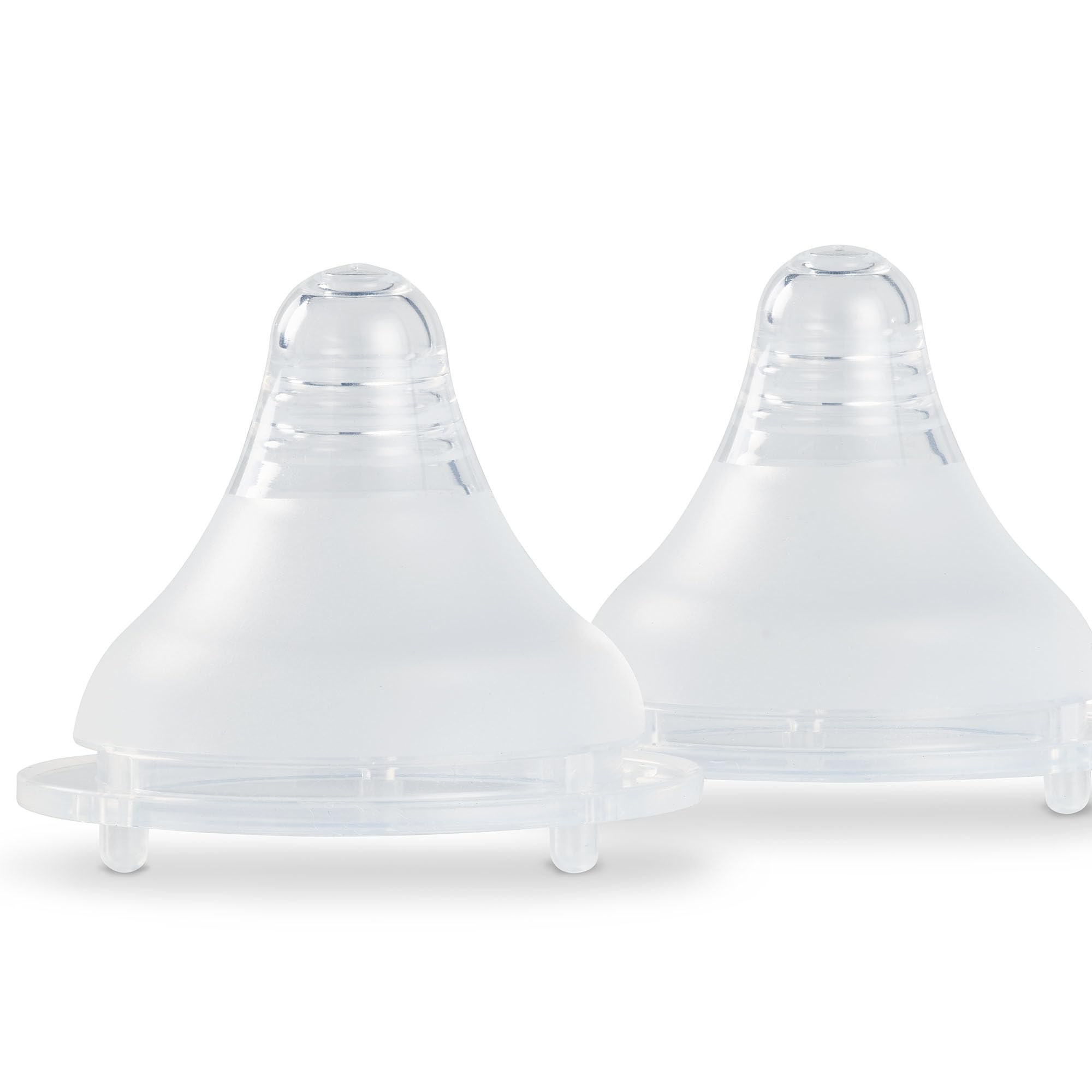 Nuby RapidBottle Teats - Made for Rapid Bottle | Fast Sterilising | Breast-Like Design | Anti-Colic Valves | Pack of 2 (Fast Flow)