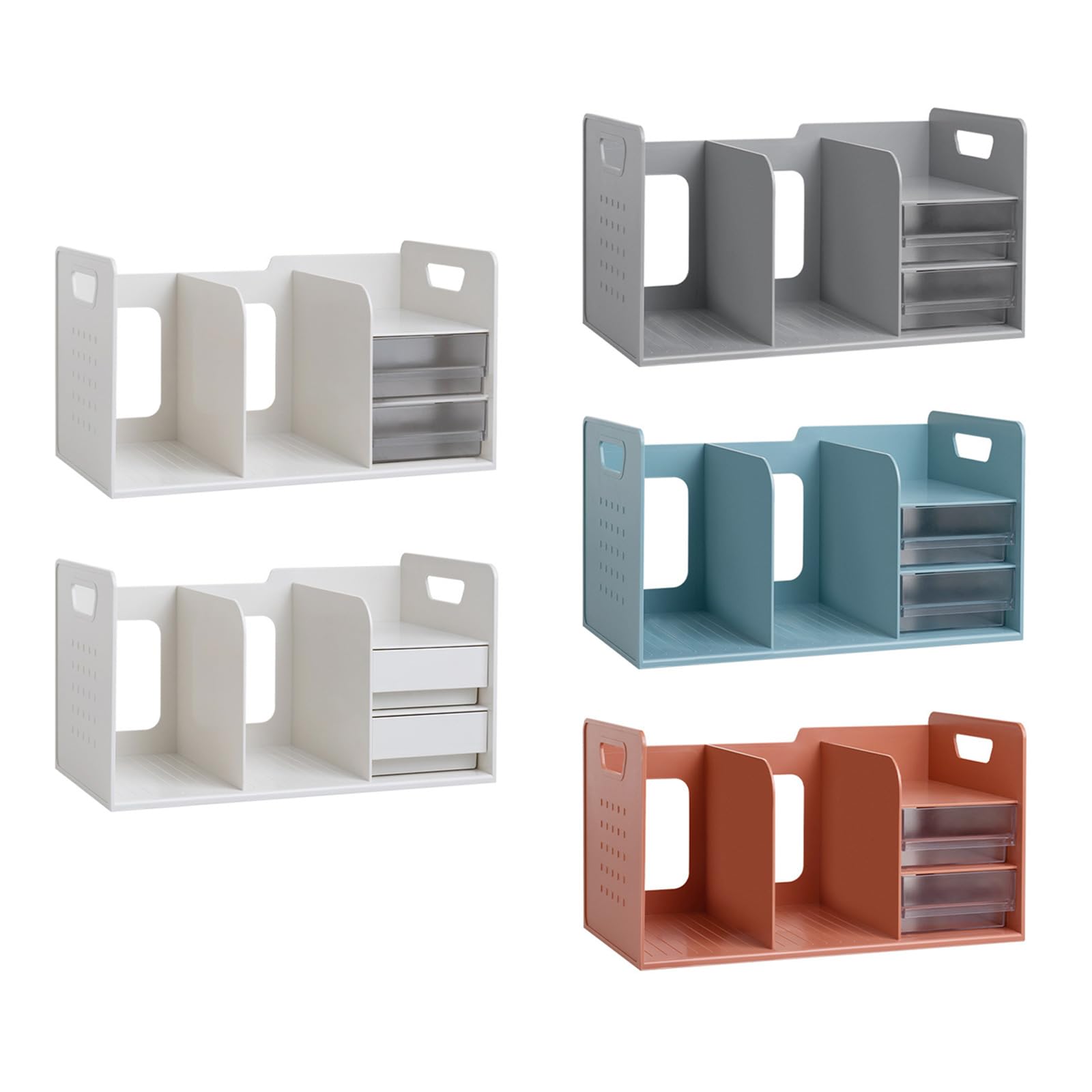 Multifunktionaler Aufbewahrungshalter, Stifthalter, Schublade, Schreibtisch Organizer, Buchstopper, Bleistift Buchstützen für Studenten, Multifunktionale Aufbewahrung, Buchstopper, Stift Schublade,