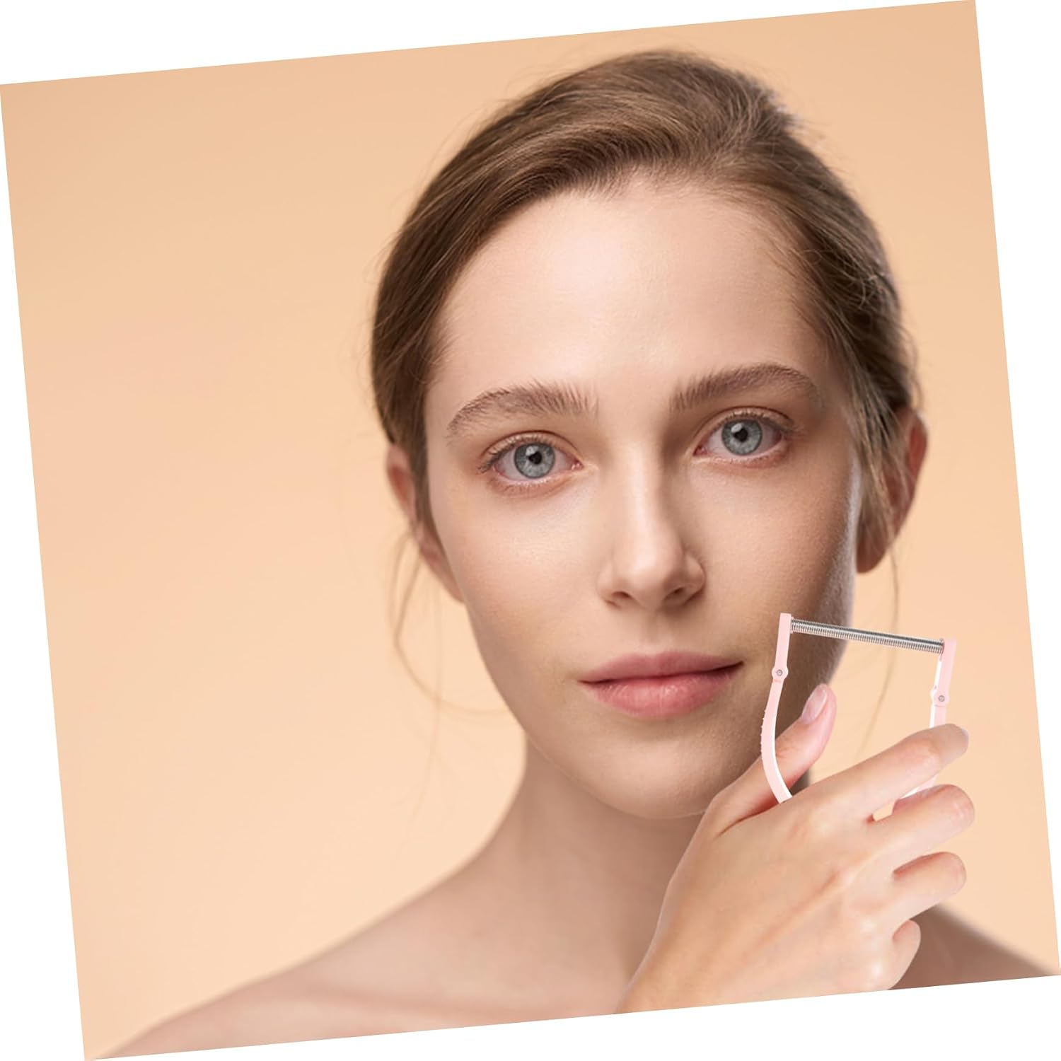 2Pcs Facial Hair Epilator for Women Manual Face Threading Tool Ergonomic Hair Remover for Chin Cheeks and Lip Hair Removal Durable Spring Design