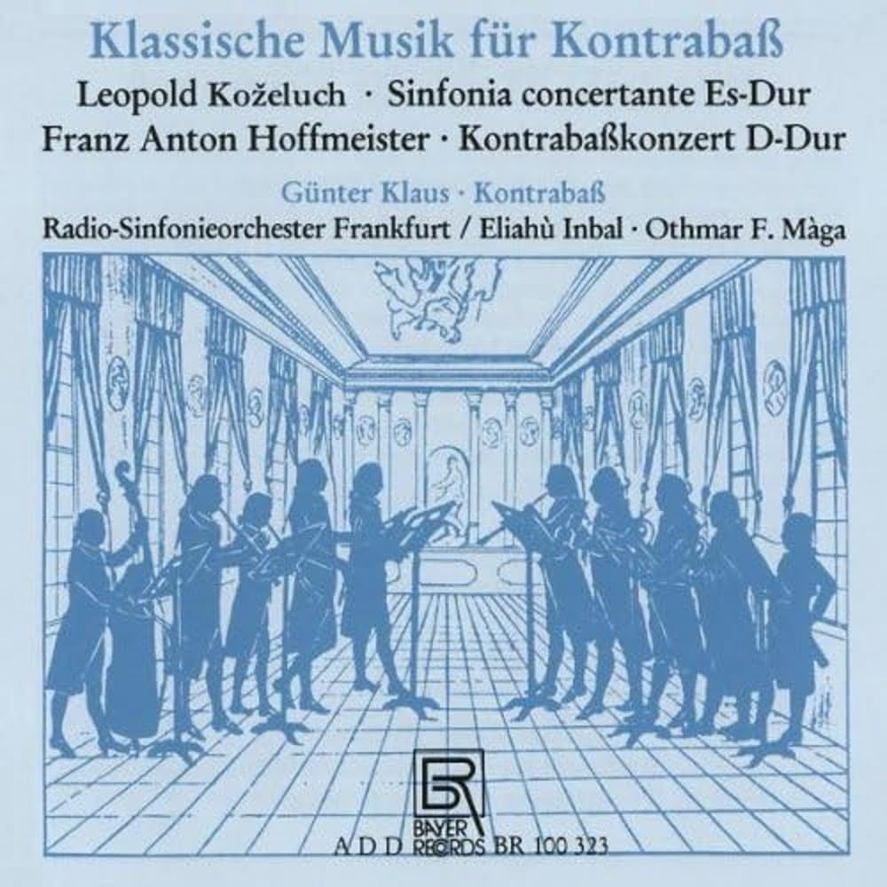 Concertos for Double Bass by Kozeluch/Hoffmeister