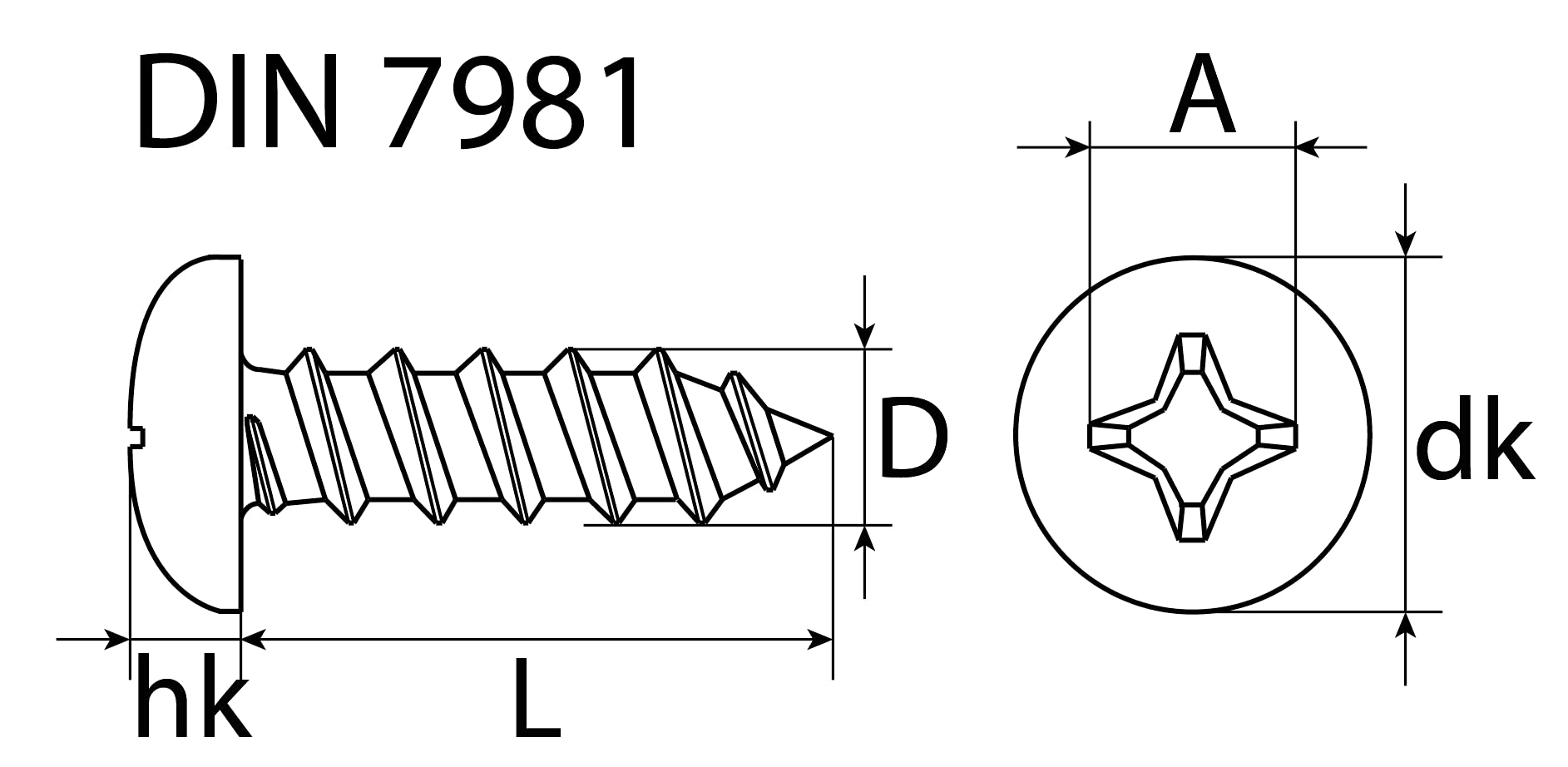 SWG Sortiment Blechschrauben DIN 7981 – 18 verschiedene Schrauben mit insgesamt 1450 Teilen | Schrauben Set | Sortimentskasten | Blechschrauben | Schraubenset | Schrauben Sortierkasten | Schraubenbox