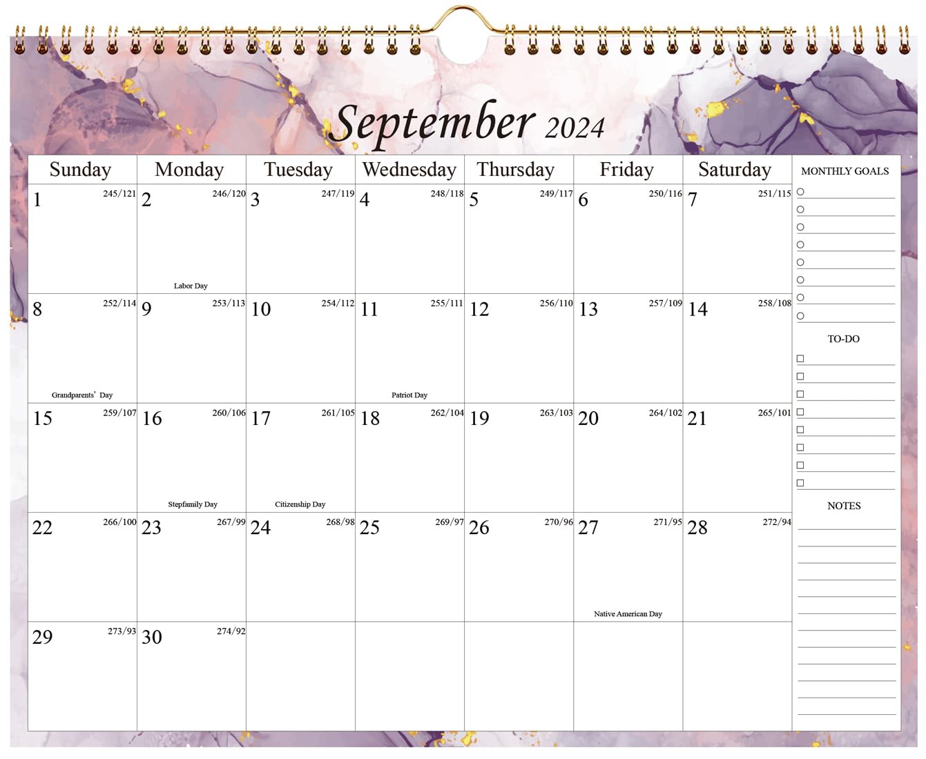 amazon-com-2024-2025-wall-calendar-16-monthly-wall-calendar-2024-2025-from-september-2024-to-december-2025-2024-2025-calendars-with-julian-dates-11-5-x-14-5-holiday-marked-premium-paper-for-organizing-watercolor-office-products