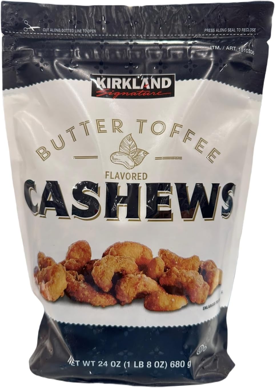 Gourmet Toffee Coated Cashews by Its Delish 2 lbs Bulk