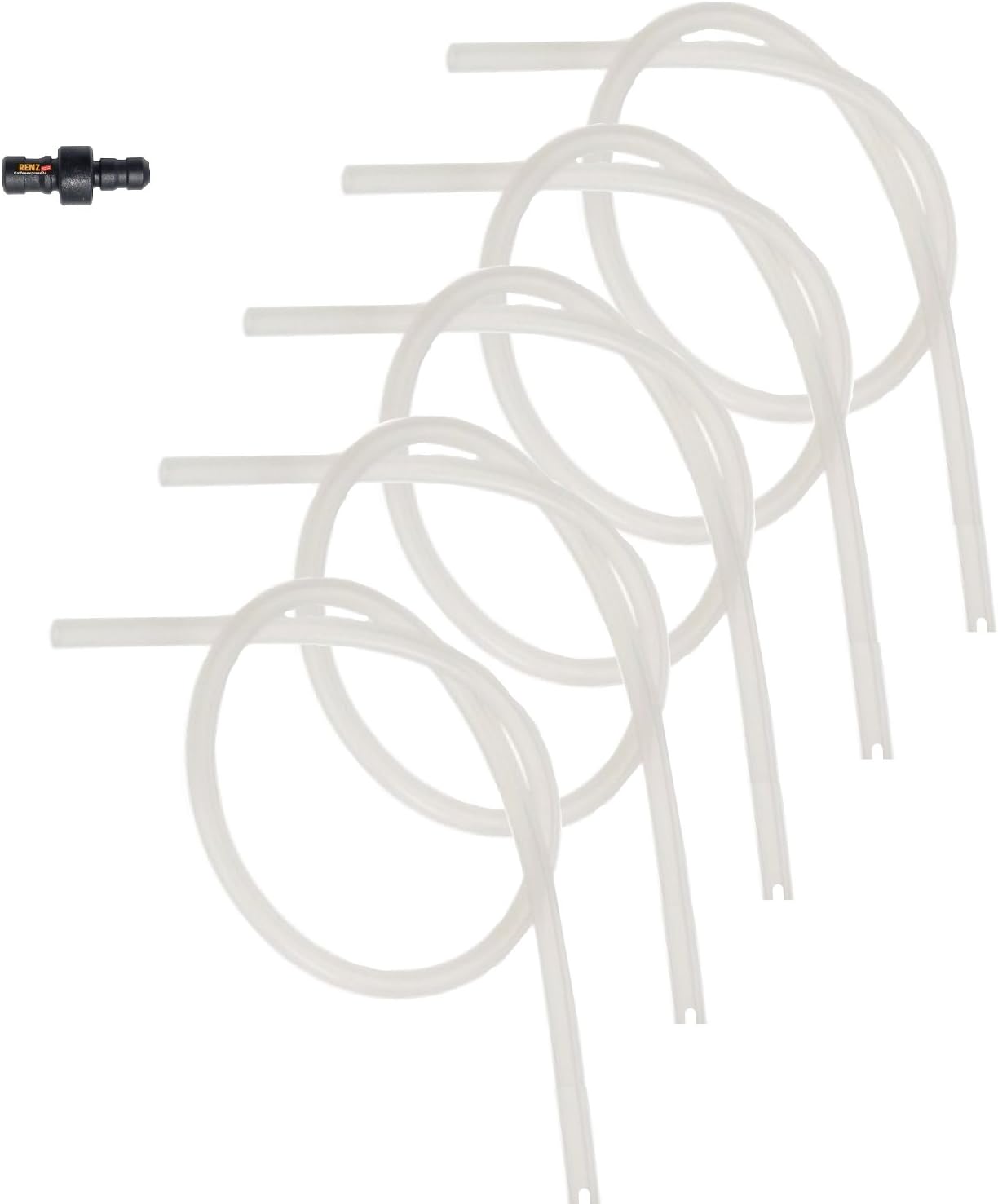 Accessory Set with 5 Pieces Hose and 1 Connector Suitable for Cafe Bonitas RetroStar Cubestar Kingstar Newstar