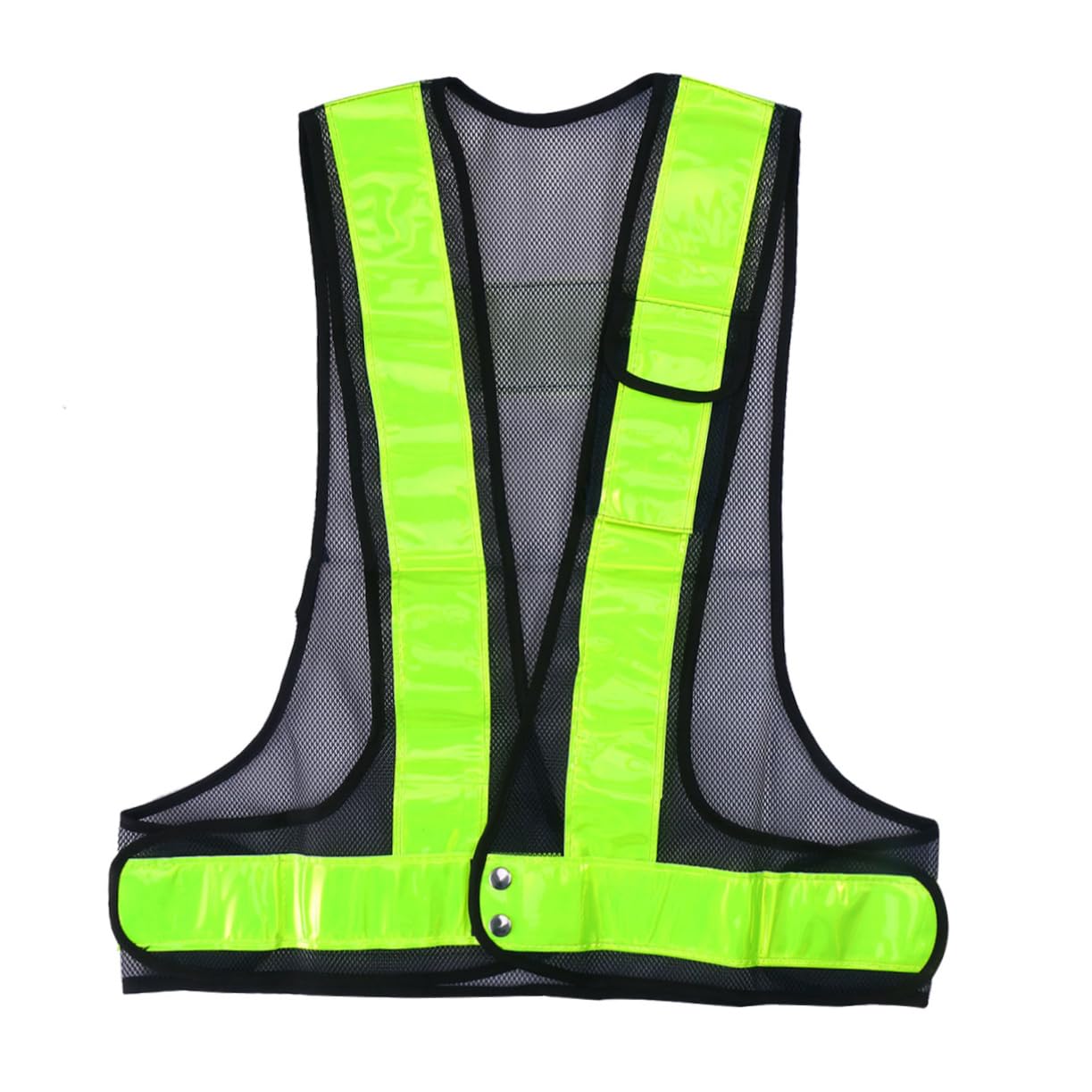 Chaleco reflector ajustable naranja de alta visibilidad chalecos reflectantes jojofuny 8