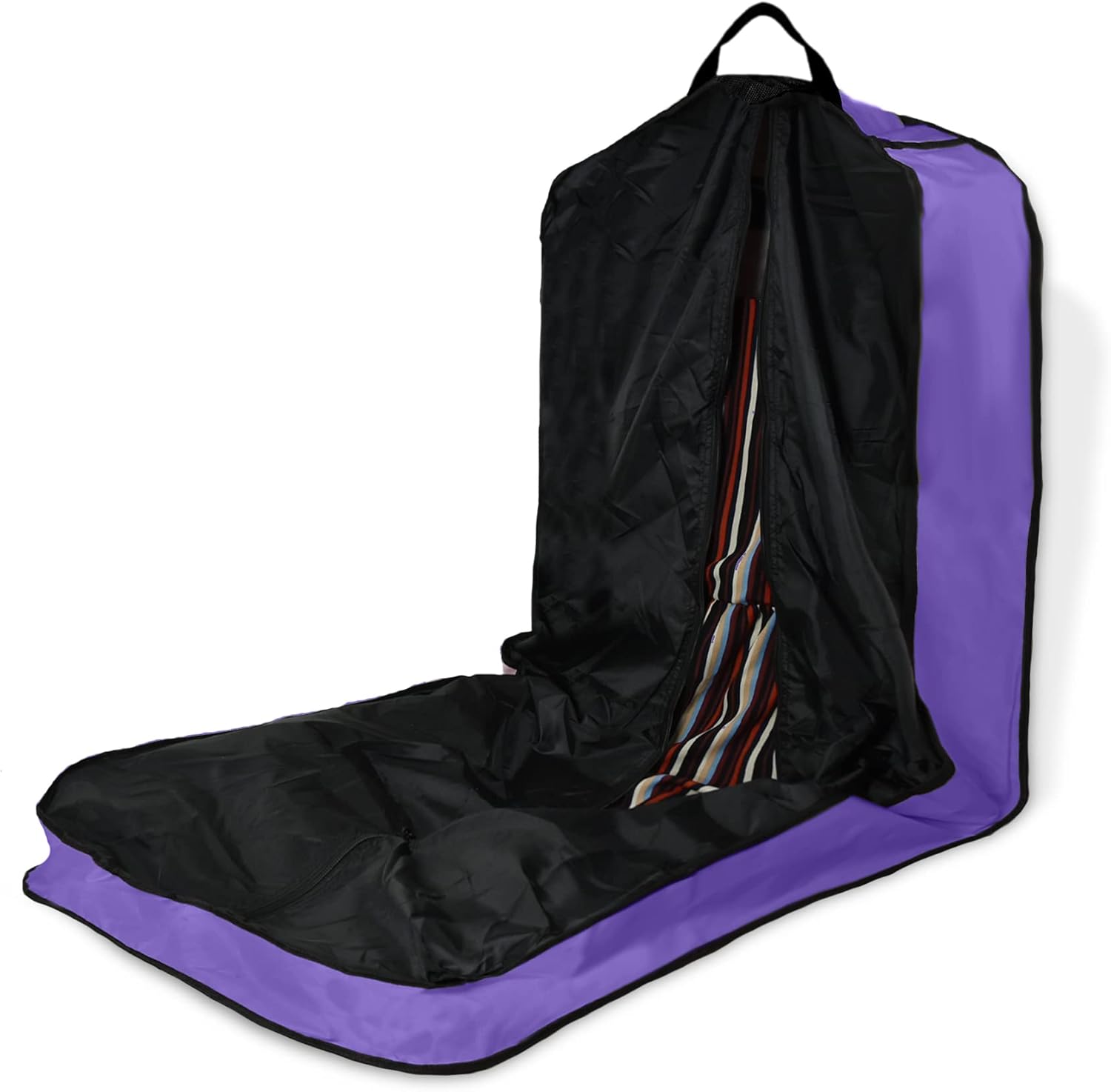 Dalix 60" Foldable Garment Bag Suits Cover Dresses w Front Pocket
