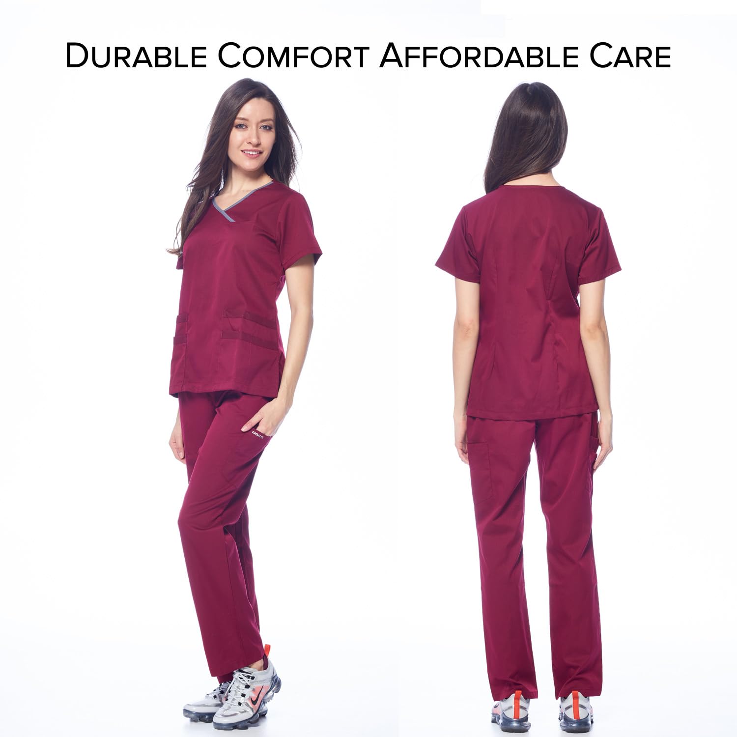 Maevn Women's Core Classic Flare Pants(Khakhi, Small Tall)