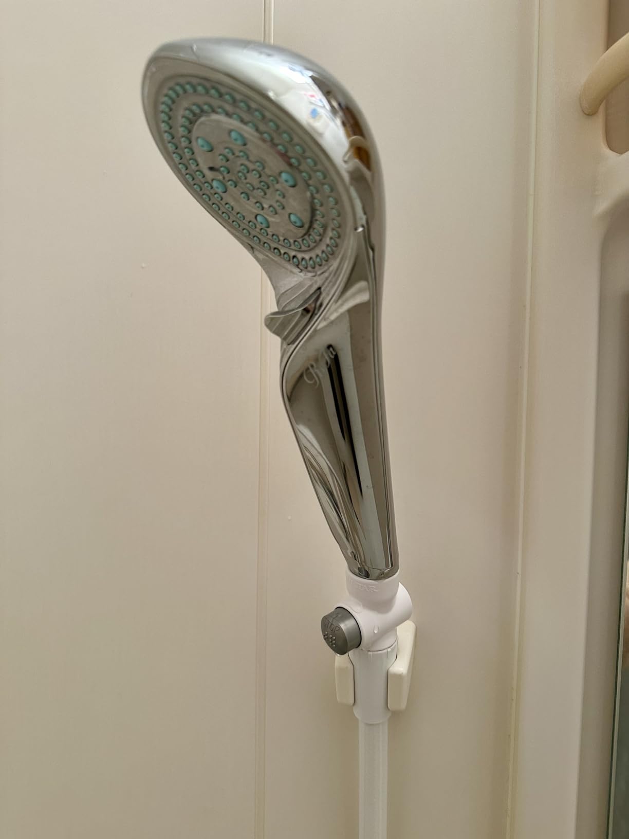 Amazon.co.jp ゼロストッパー ZERO STOPPER 手元止水 一時ストップ シャワーヘッド用止水ストッパー JAPAN STAR 【公式ストア】 ナノフェミラス ホーム＆キッチン