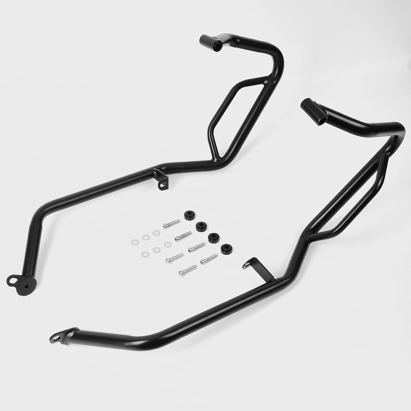 WOOGA Inférieur Barre de pare-choc pour moteur de moto protecteur de cadre Protection contre les chutes du réservoir de carburant pour Ho&n&da X-ADV 750 XADV 750 XADV750 2017-2026 (Noir A)