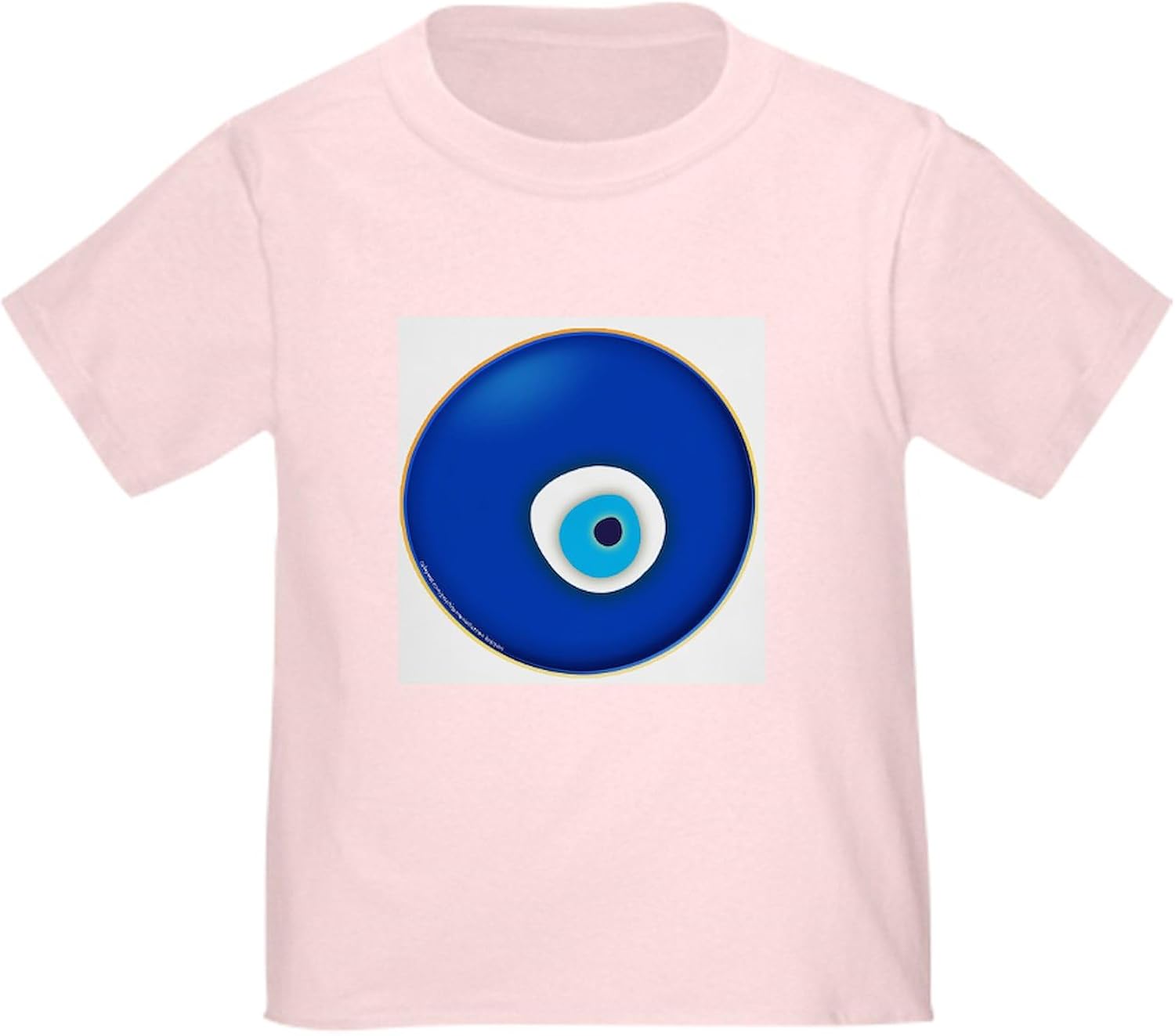 CafePress Evil Eye of Protection Toddler T Shirt Cute Toddler Graphic Tee, 100% Cotton